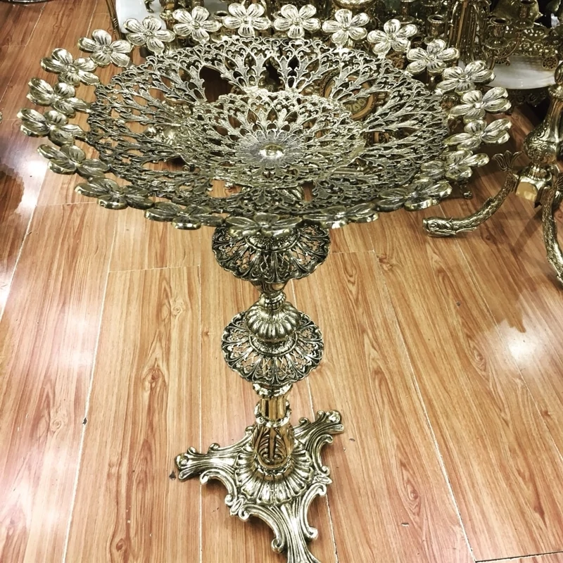 میوه خوری کنار سالنی پایه دار کنار سالنی برنز