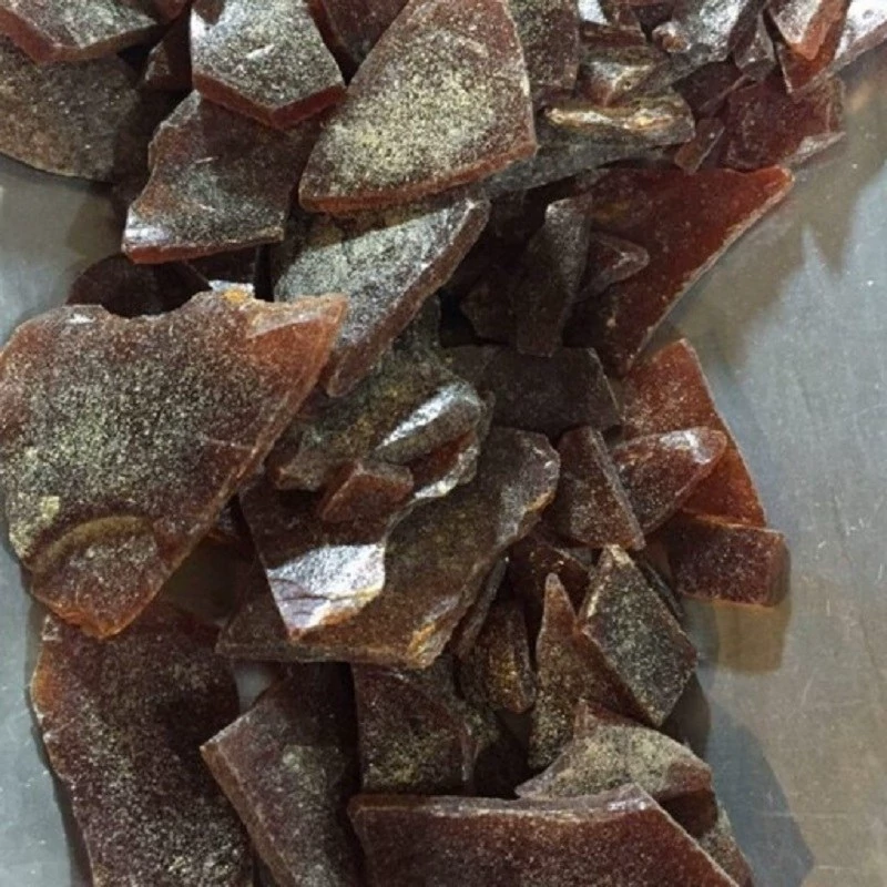 لاک مغسول درشت 100 گرمی تخته ای گرد