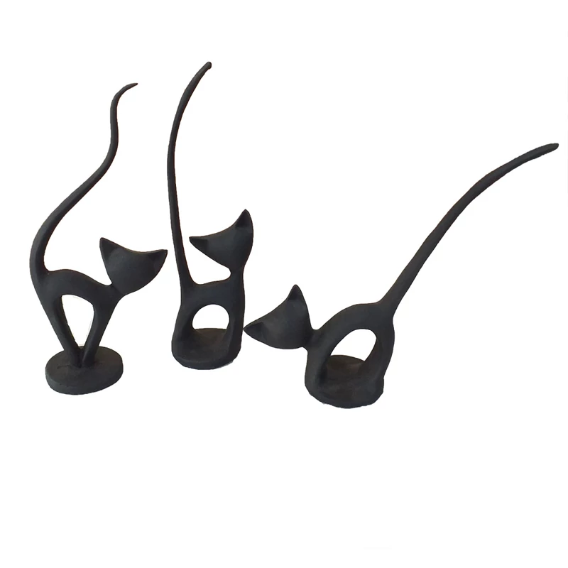 مجسمه مدل گربه مجموعه 3 عددی