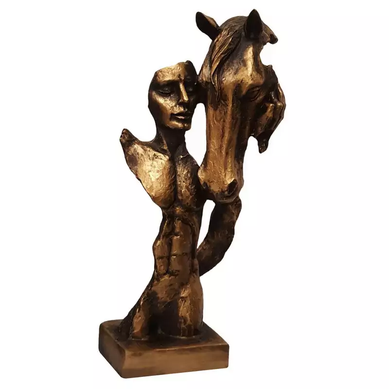 مجسمه طرح رخ اسب مدل DKH-1017