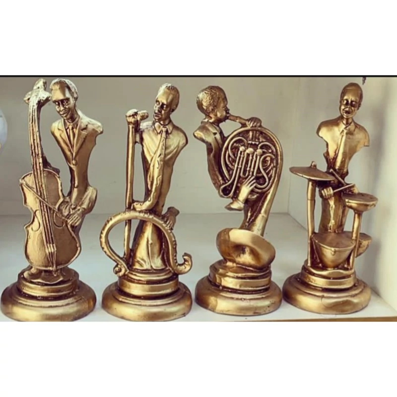 ست مجسمه گروه موسیقی