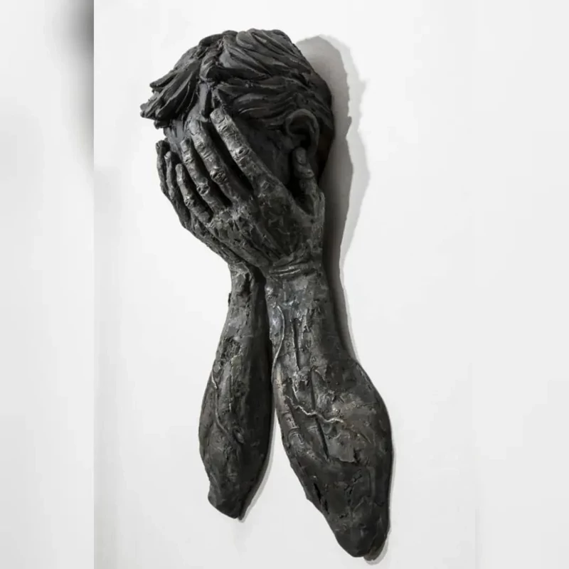 دیوار کوب رخ گریه مدل مرد