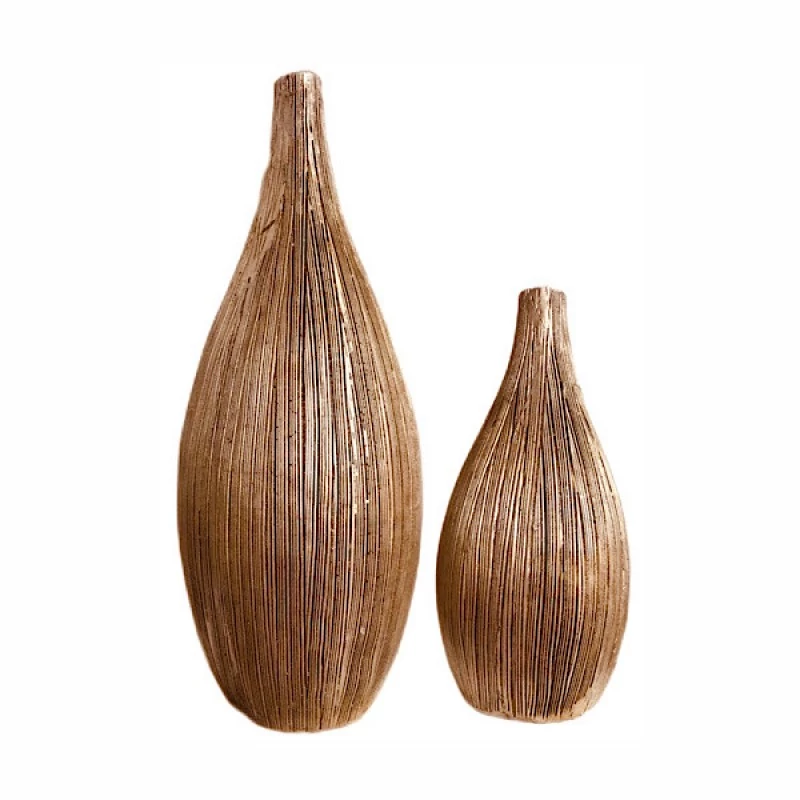 گلدان دکوری مدل سالونگ مجموعه 2 عددی