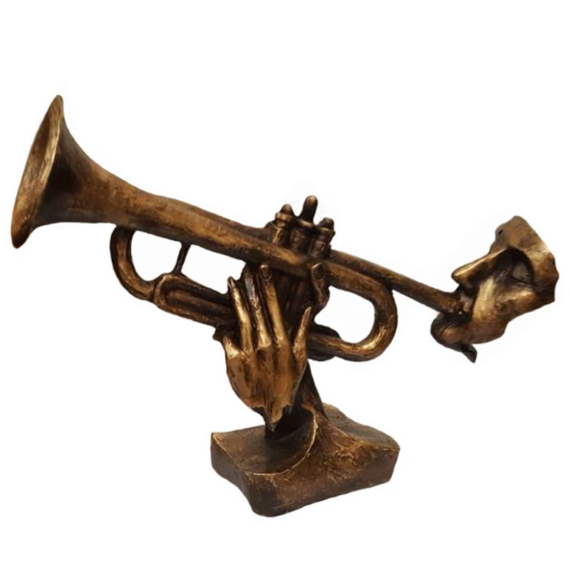 مجسمه طرح شیپور زن مدل DKH-1021 B