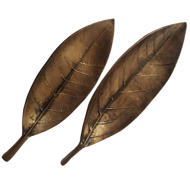 ظرف سرو مدل برگی DKH-B010 B مجموعه دو عددی