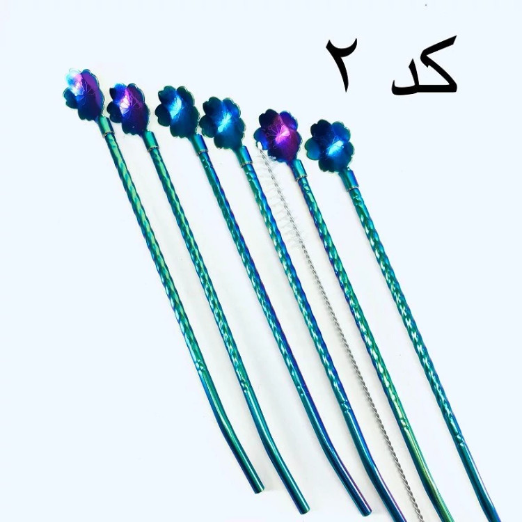 نی نوشیدنی بسته 6 عددی