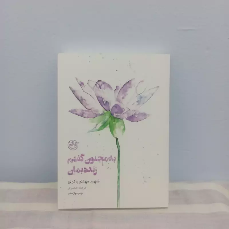 کتاب به مجنون گفتم زنده بمان شهید مهدی باکری