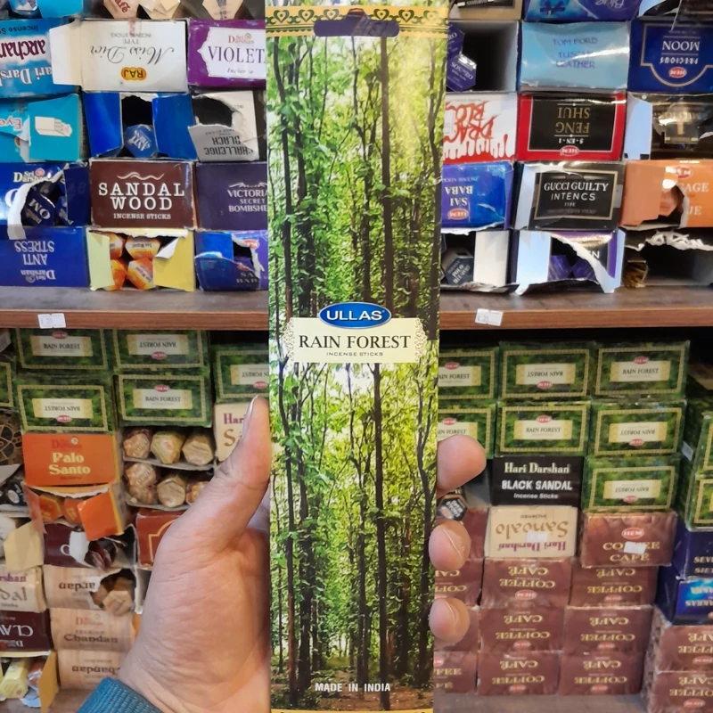 عود جنگل بارانی عود جنگل خیس عود جنگل باران خورده عود rain forest عود 15 عددی