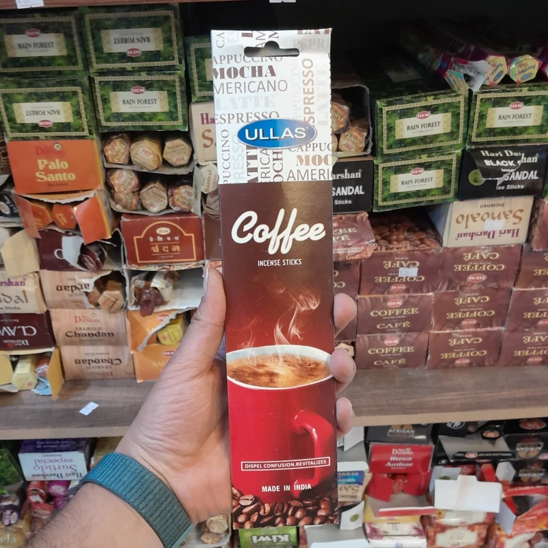 عود قهوه عود شاخه ای قهوه عود پاکتی قهوه عود رایحه قهوه عود coffee عود 15 عددی