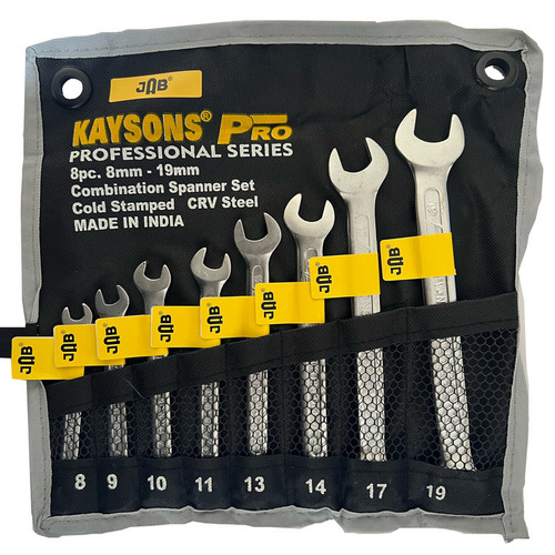 آچار یک سر تخت یک سر جغجغه ای جاب مدل JB-KAYSOS PRO مجموعه 7 عددی