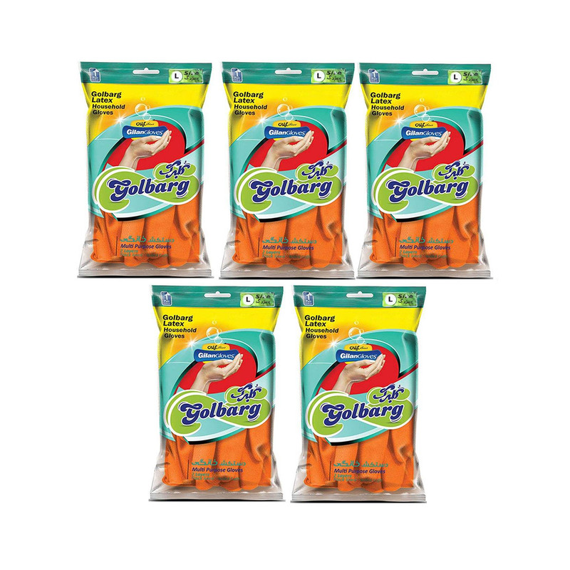 دستکش آشپزخانه گیلان مدل KtL5 مجموعه 5 عددی