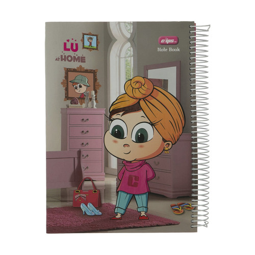 دفتر مشق 160 برگ کلیپس کد 209-118