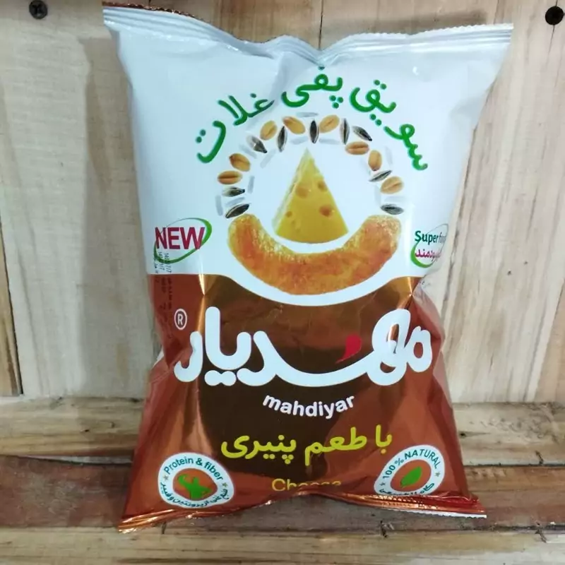 سویق پفی غلات باطعم پنیری فروشگاه خانه احسان کاشمر