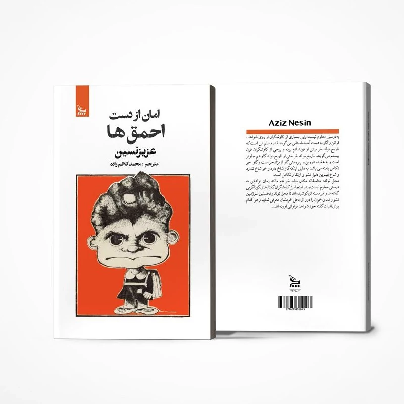 کتاب امان از دست احمق ها ( عزیز نسین ترجمه محمد کاظم زاده ) انتشارات چلچله