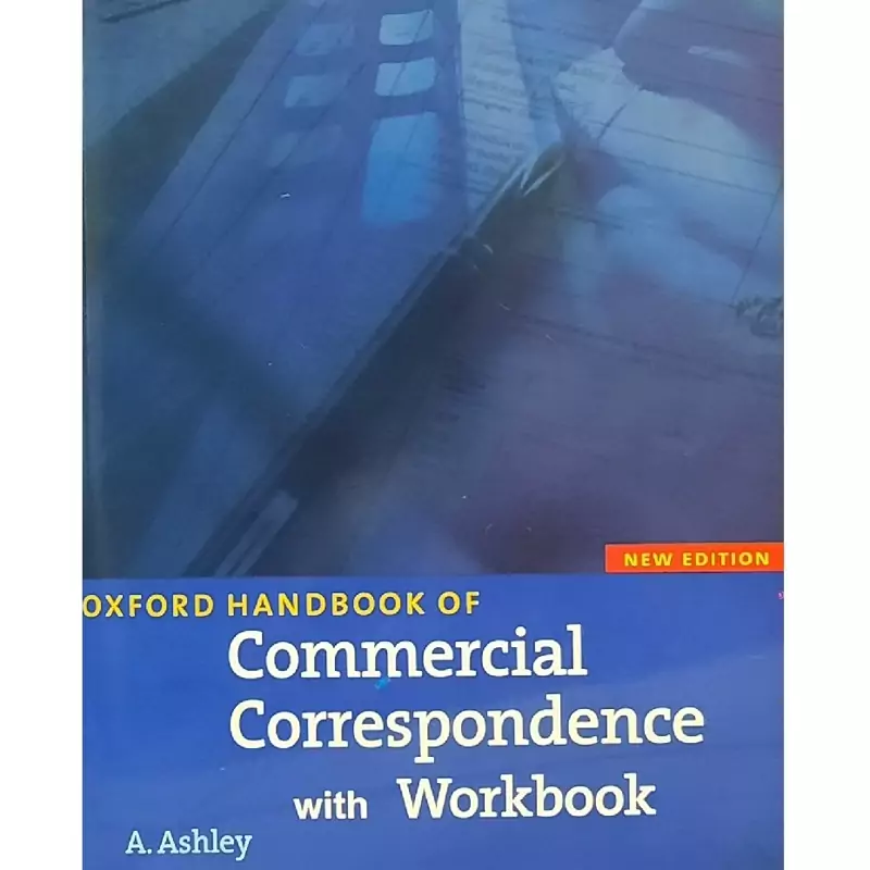 کتاب زبان commercial correspondence with workbook رنگی (چاپ اصلی و غیر دیجیتال)