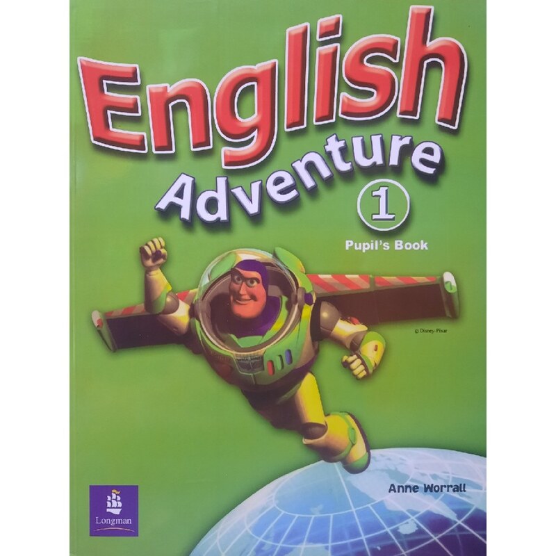 کتاب زبان (first english)(CD)english adventure 1 رنگی (چاپ اصلی و غیر دیجیتال)