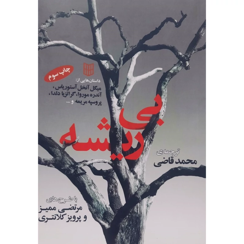 کتاب بی ریشه ( داستان هایی از میگل آنخل آستوریاس آندرو موروا و ...  ترجمه محمد قاضی ) انتشارات پنجره