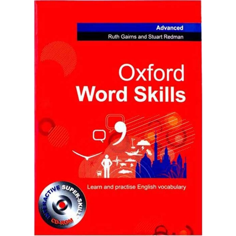 کتاب زبان oxford word skills advanced رنگی (چاپ اصلی و غیر دیجیتال)