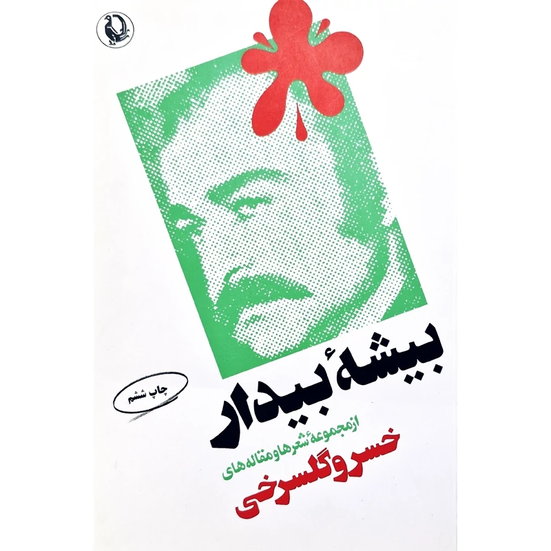 کتاب نایاب بیشه بیدار، از مجموعه شعرها و مقاله های خسرو گلسرخی چاپ اصل و نو - انتشارات مروارید