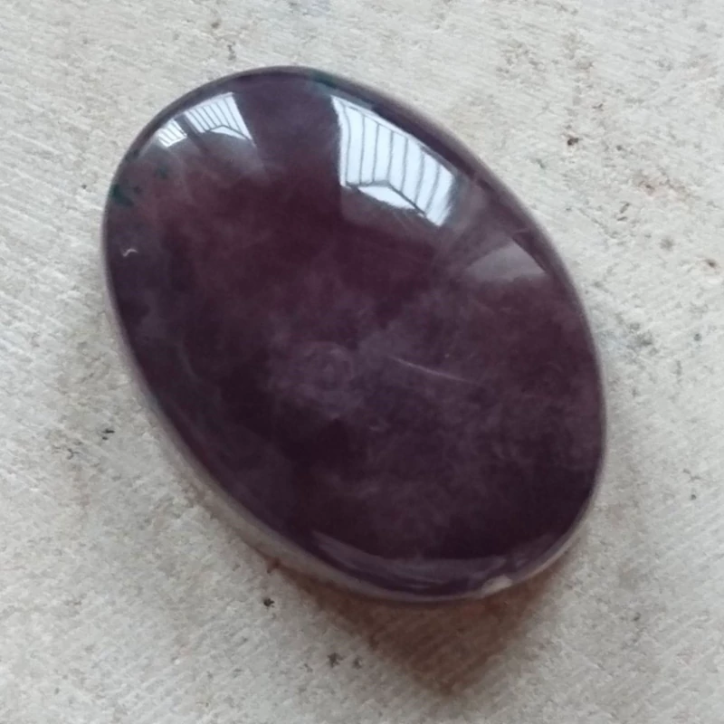 نگین عقیق سوسنی معدنی