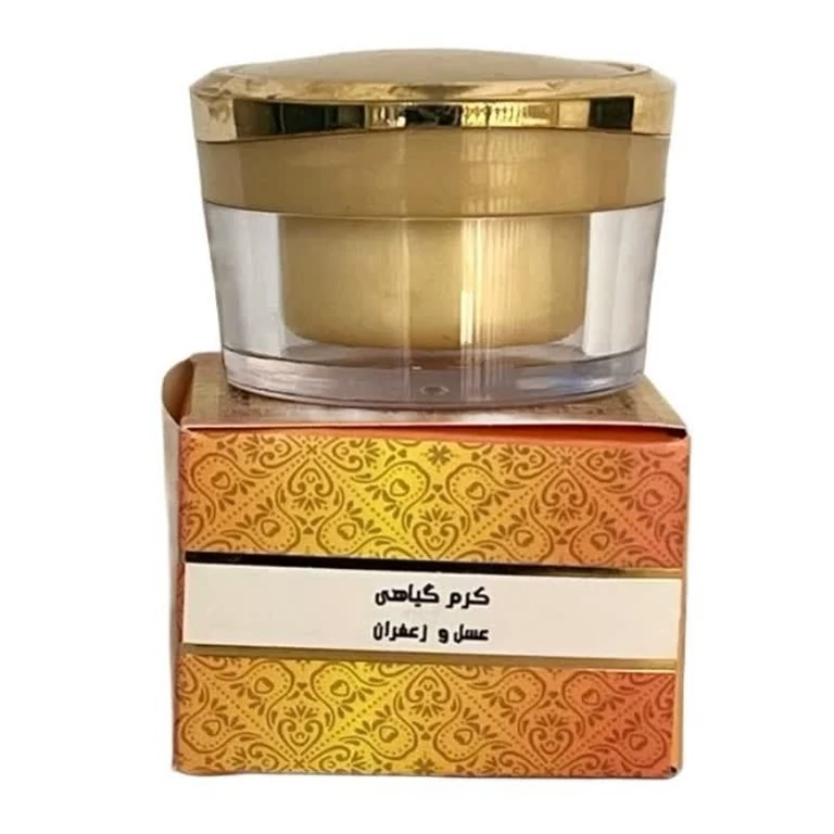 کرم عسل و زعفران (50 گرمی) مجموعه حکیم خیراندیش