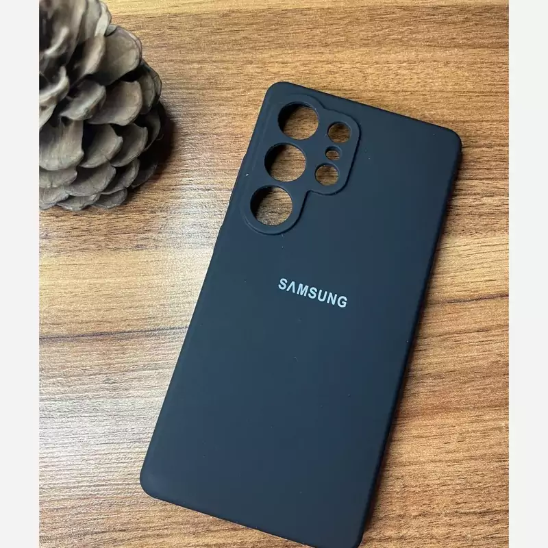 قاب سامسونگ S25 Ultra سیلیکونی مشکی 3964