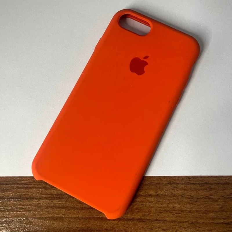 قاب گوشی موبایل ایفون 6s سیلیکونی نارنجی