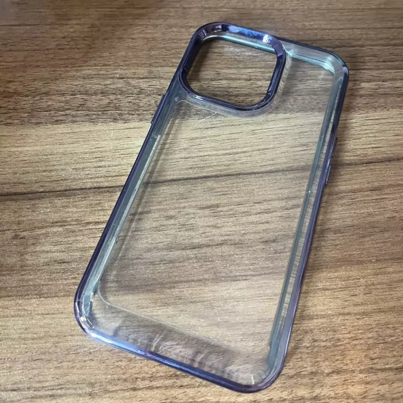 قاب گوشی موبایل ایفون 13 پرو دور رنگی بنفش