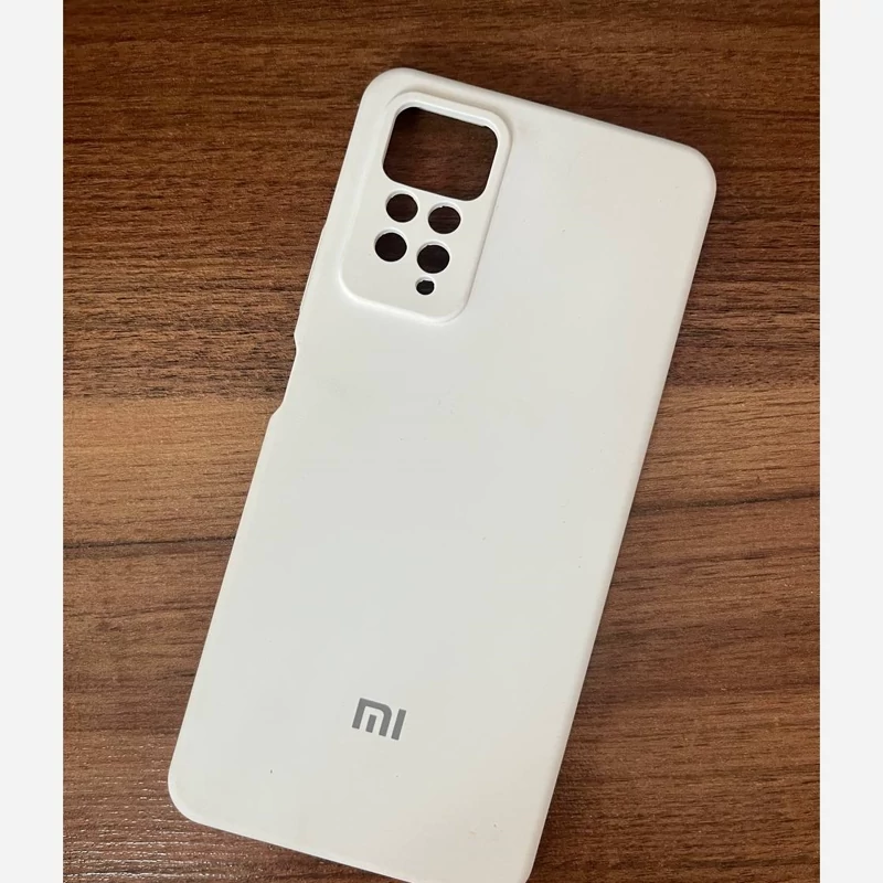 قاب گوشی Note 12 Pro 4G سیلیکونی سفید
