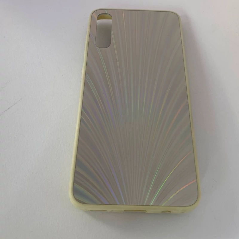 قاب گوشی موبایل سامسونگ A30s Samsung A30s لیزری نقره ای
