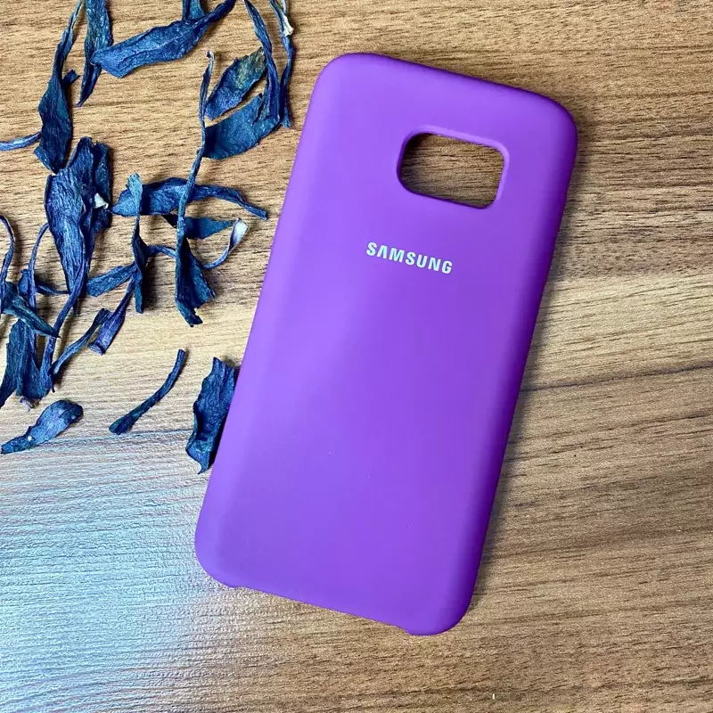 قاب گوشی موبایل سامسونگ S7 Samsung S7 سیلیکونی بنفش