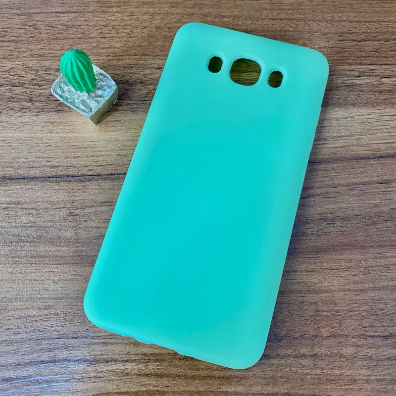 قاب گوشی موبایل سامسونگ J710 Samsung J710 سیلیکونی کاکتوس سبز مغز پسته ای