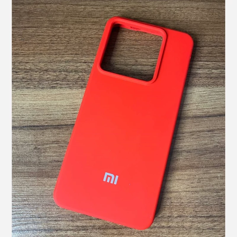 قاب گوشی موبایل شیائومی Note 13 Pro 5G سیلیکونی قرمز