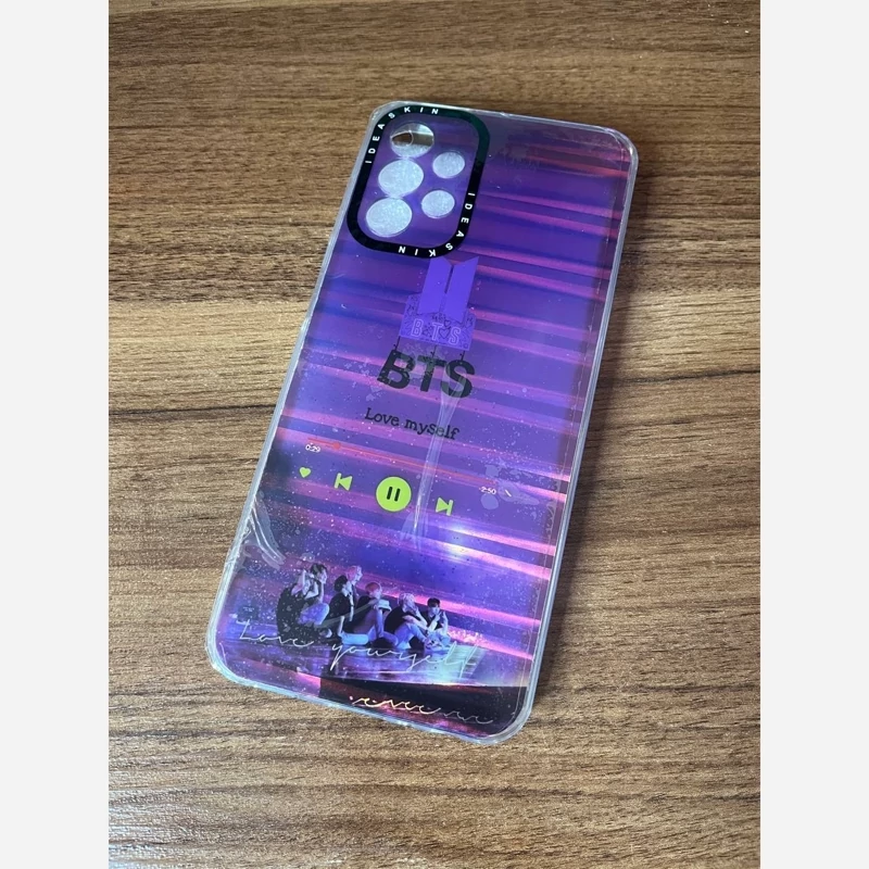قاب گوشی A13 4G طرحدار بنفش 4130