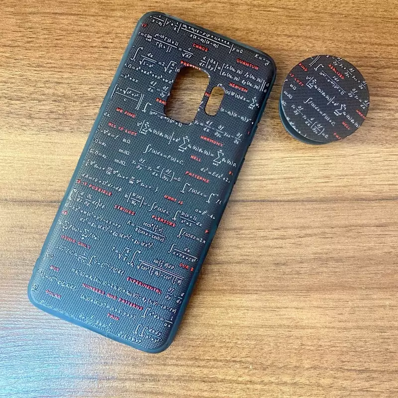 قاب گوشی موبایل سامسونگ S9 Samsung S9 طرحدار زمینه مشکی
