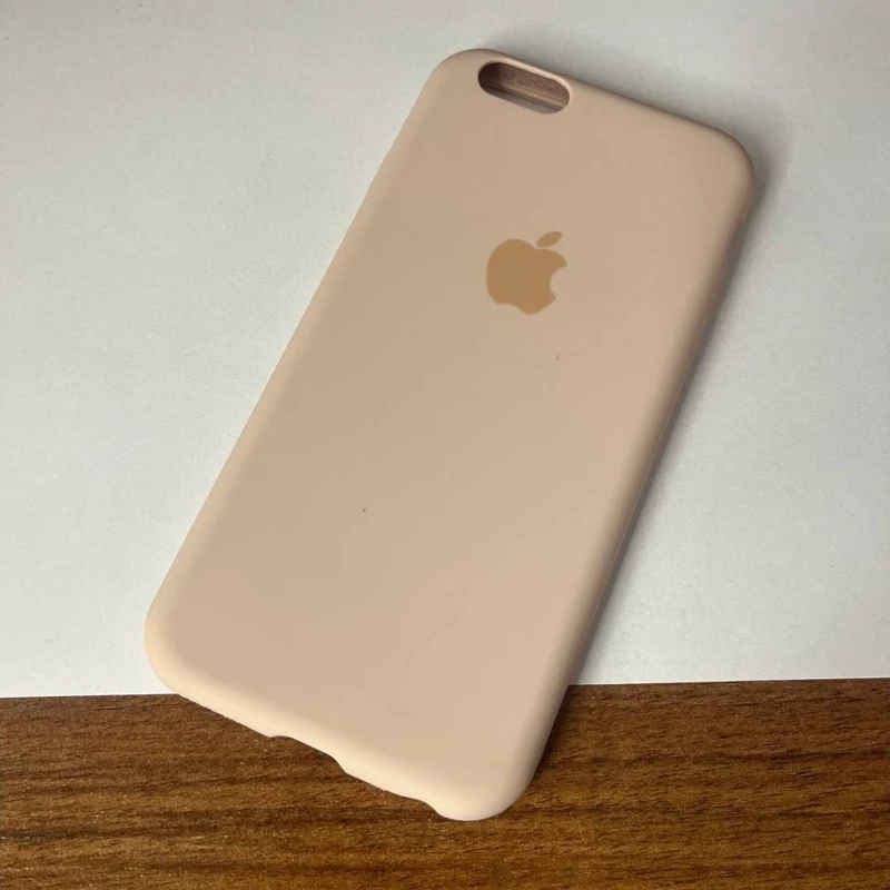 قاب گوشی موبایل ایفون 6s سیلیکونی گلبهی
