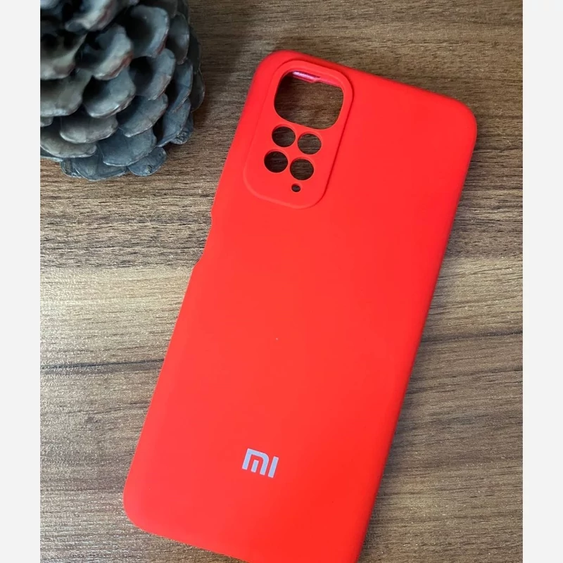 قاب گوشی Note 12 Pro 4G سیلیکونی قرمز 4358