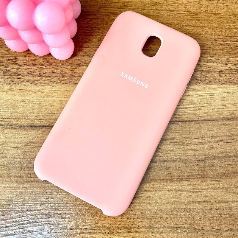 قاب گوشی موبایل سامسونگ J530 Samsung J530 سیلیکونی صورتی