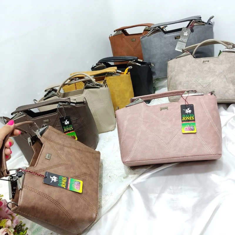 کیف زنانه دسته دار رنگی