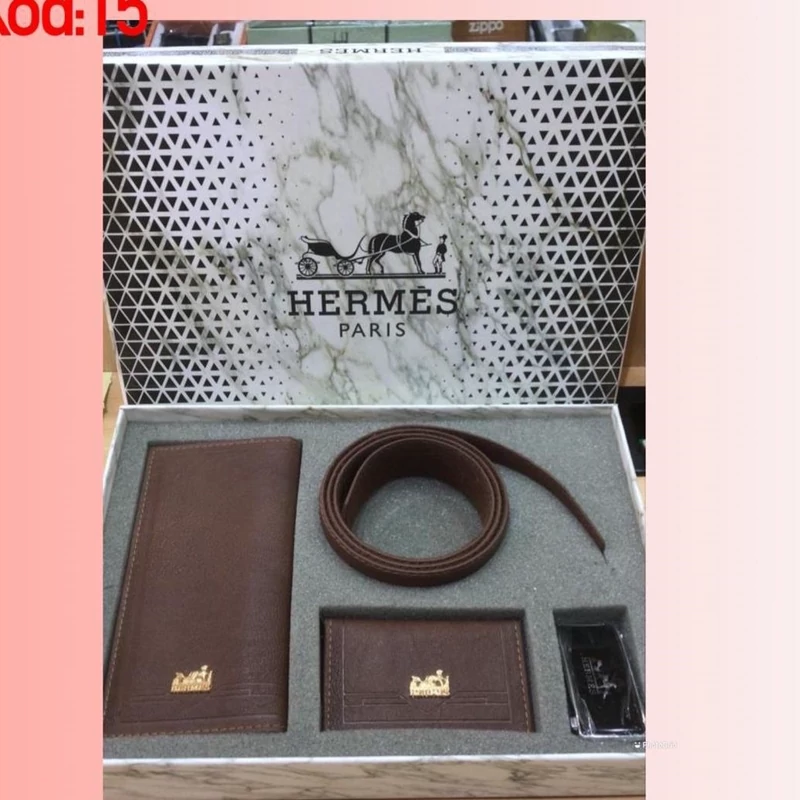 کیف و کمربند ست مردانه