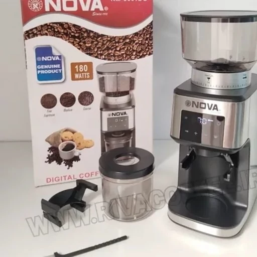 آسیاب گرایندر قهوه نوا اصلی مدل NOVA NM3663