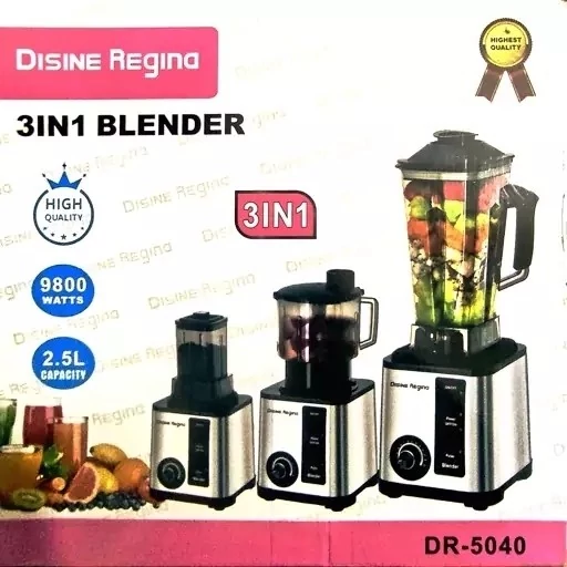 خردکن و مخلوط کن و آسیاب سه کاره دسینی DR-5040