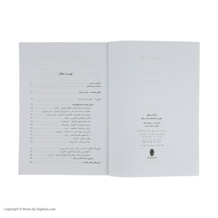 کتاب شاه در خطر اثر لو آلبورت و سام پالاتنیک انتشارات شباهنگ
