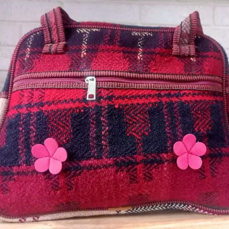 ساک دستباف مسافرتی کوچک ارسال رایگان