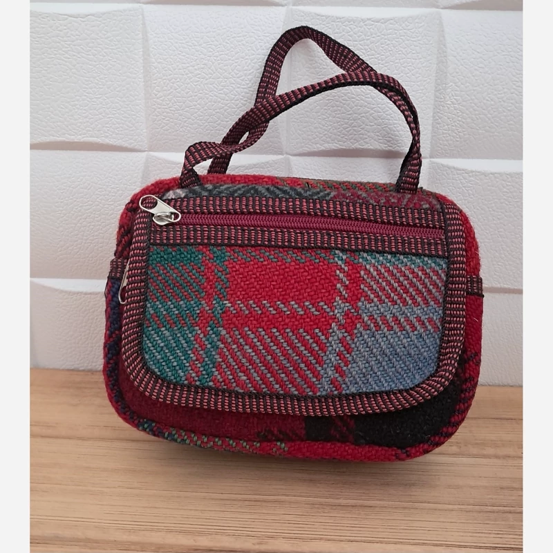 کیف دستی پشمی دستباف دخترانه زنانه بسته دوتایی سنتی گلیمی جاجیم زیبا جذاب جادار بزرگ پر فروش در طرح های مختلف مناسب سفر
