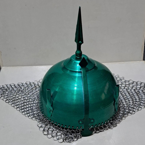 کلاه خود تعزیه خوانی بزرگسال و نوجوان اندازه را در گفتگو ذکر بفرمایید و بزدگسالان مردانه و پسرانه سبز و قرمز