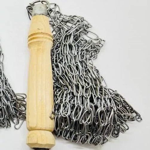 زنجیر عزاداری دسته جات محرم عاشورا تاسوعا وزن 900 گرمی سفید