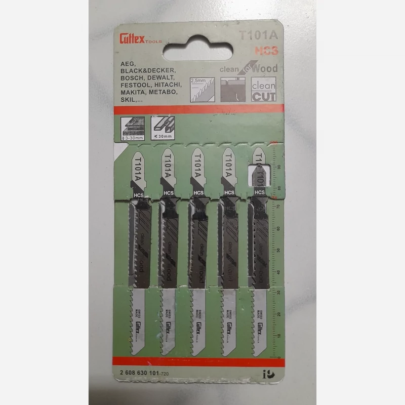 تیغ عمودبر آهن کاتکس بسته 5 عددی T101A