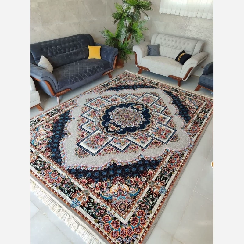 فرش ناردون 9متری 700شانه تراکم 2100 نخ ورژن فیلی
