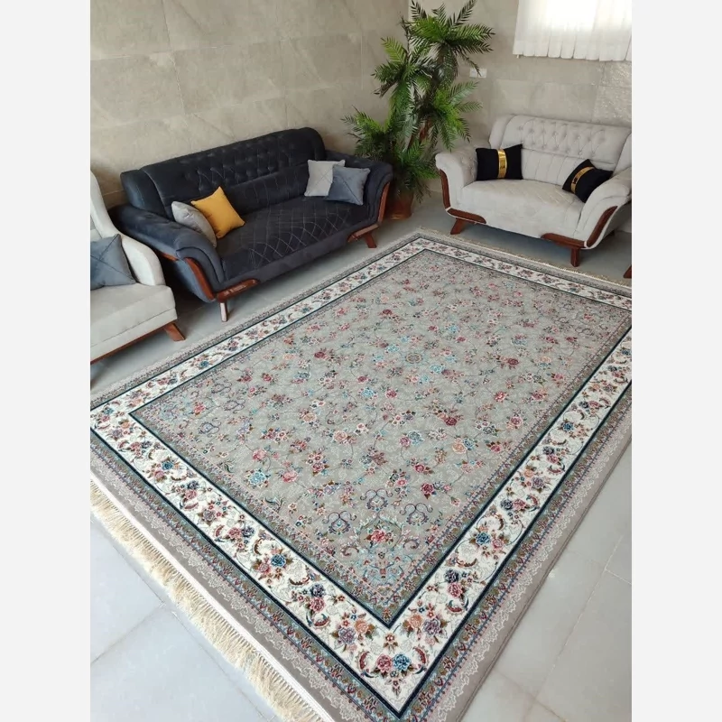 فرش 12 متری گیلدا فیلی 700شانه تراکم 2100 فیلی نخ ورژن